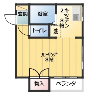 城東マミアノ【3階】の間取り