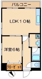 パークサイド安達【4階】の間取り