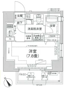 アイルプレミアム駒込【5階】の間取り