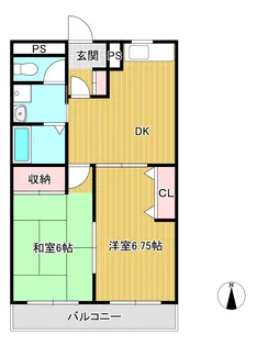 笹塚マンション【2階】の間取り