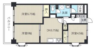サントミグランドールマンション【5階】の間取り