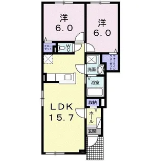 サイド3【1階】の間取り