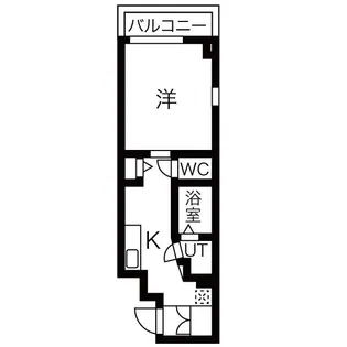 ラ・ファヴォール【4階】の間取り