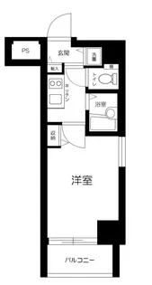 スカイコート早稲田壱番館【11階】の間取り