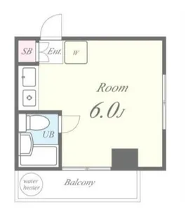 セジュール田町【8階】の間取り