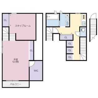 ココカラハウス川内3【2階】の間取り