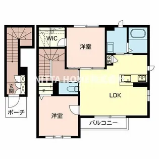 シャーメゾンローリエ【2階】の間取り