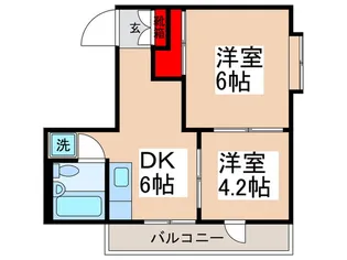 アフェ-ルJ新小岩の間取り