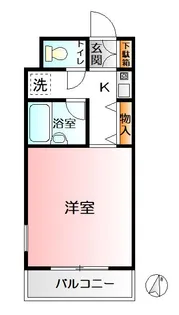 パークヒルズ【3階】の間取り