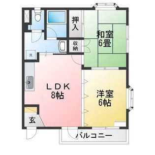パストラルハイム【3階】の間取り