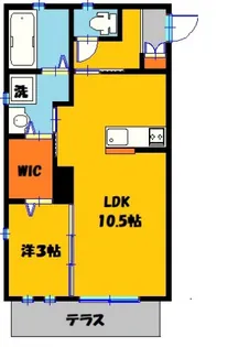 サンガーデンメルヘンII【1階】の間取り
