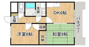 ボヌールM【3階】の間取り