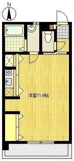 ファミール天神【2階】の間取り