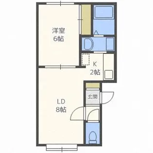 アルペン・ローズ【2階】の間取り