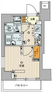 スカイコート田端第3【10階】の間取り