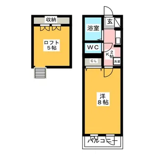 SKパレス【1階】の間取り