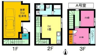 メゾン・ドゥ・アンジェラ【1階】の間取り