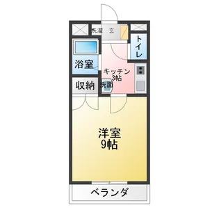 グラニット鳴海【5階】の間取り