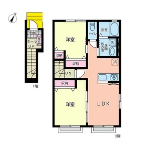 AS横浜【2階】の間取り
