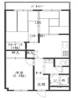 グリーンビル【2階】の間取り
