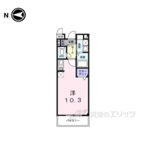 アルカンシェル【3階】の間取り