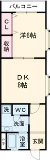 さわやグリーンハイツ【2階】の間取り