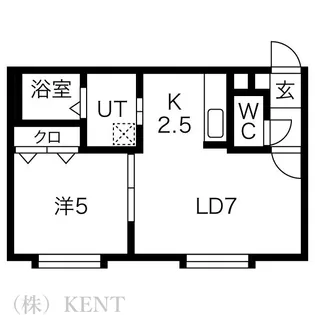 ピアス宮の沢【2階】の間取り