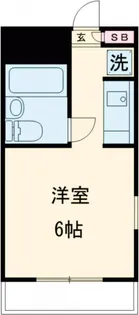 キソービクトリア自由が丘【3階】の間取り