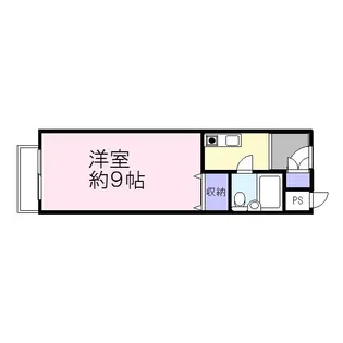 エクセルコート水無瀬【3階】の間取り