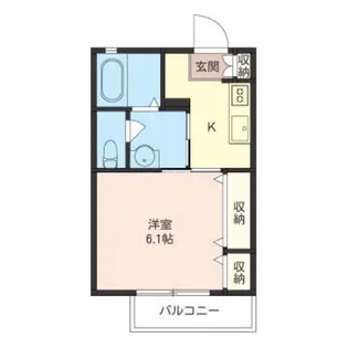 サニーメゾン【1階】の間取り