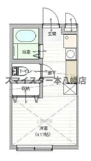 フォレストハウス船橋【1階】の間取り