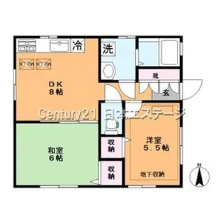 東雪谷4丁目Tハウス【1階】の間取り