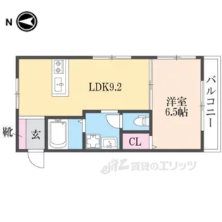 ハイツ77【2階】の間取り