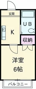 グレース厚木【2階】の間取り