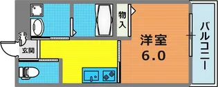 プリュニエ本山【2階】の間取り