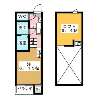 EL SOL IWATSUKA【1階】の間取り
