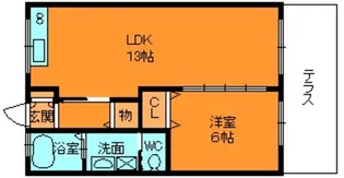 平井マンション【2階】の間取り