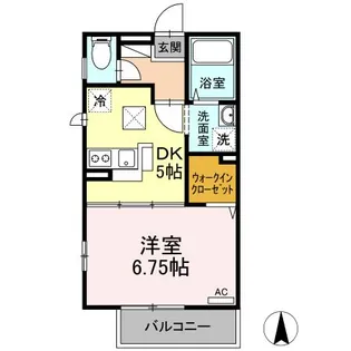 コンフォールV【2階】の間取り