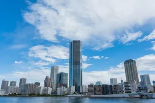 東京都中央区月島3【マンション】の外観