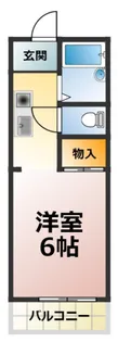 リベラル・オータ【2階】の間取り