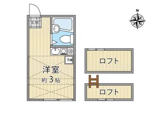 ニューハイム阿佐ヶ谷【1階】の間取り