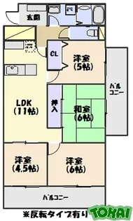 CENTURY HIGHLAND【7階】の間取り