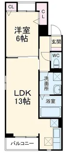 セレーノ元総社【1階】の間取り