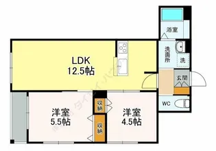 Ark.S.高円寺【2階】の間取り