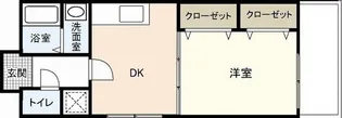CUBICLE・F【8階】の間取り