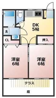 ハイツときわ【1階】の間取り