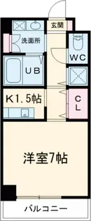S-FORT八王子堀之内【5階】の間取り