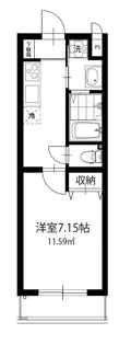 志幸88BIBIAN【5階】の間取り