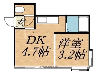南ステージ中島公園【2階】の間取り