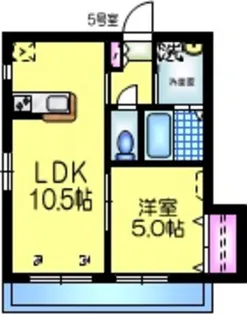 グランソメ【2階】の間取り